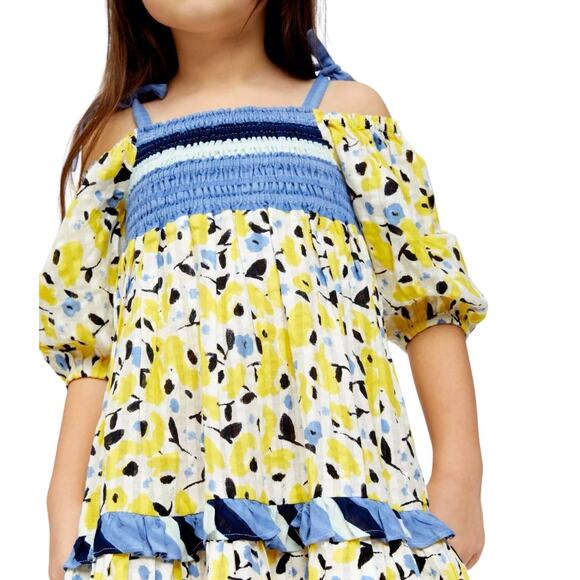 NWT! Tanya Taylor Mini Flowy Floral Valerie Dress - Size XXS (2-3 YRS) - Picture 4 of 9